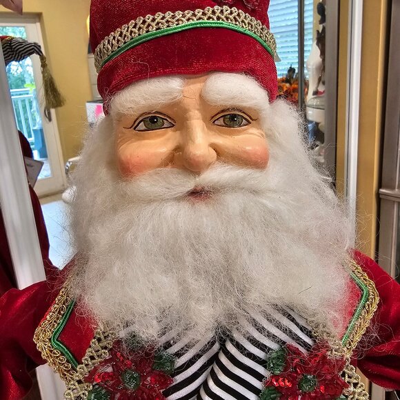 Katherine's Collection Santa, 27" - Picture 3 of 13